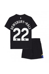 Everton Kiernan Dewsbury-Hall #22 Babytruitje 3e tenue Kind 2025-26 Korte Mouw (+ Korte broeken)